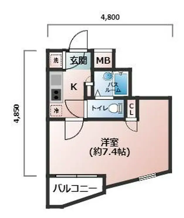 ビバリーホームズ久が原II 1階階 間取り