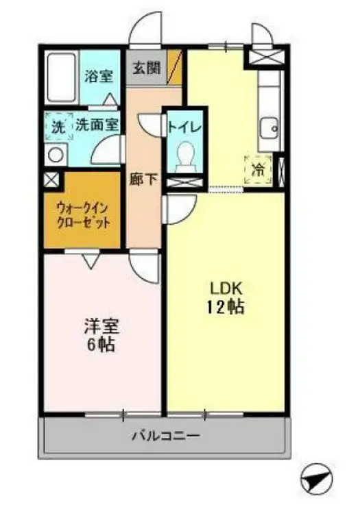 ボナール07 2階階 間取り