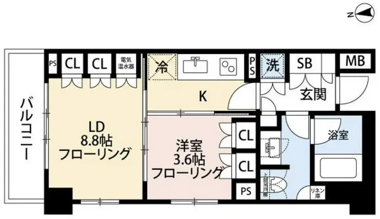 パークホームズ六本木乃木坂アーバンレジデンス 4階階 間取り