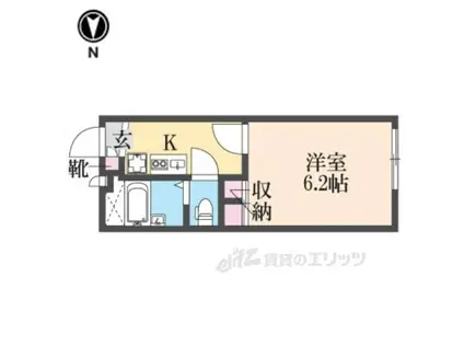 レオパレスMARUTAKA(1K/1階)の間取り写真