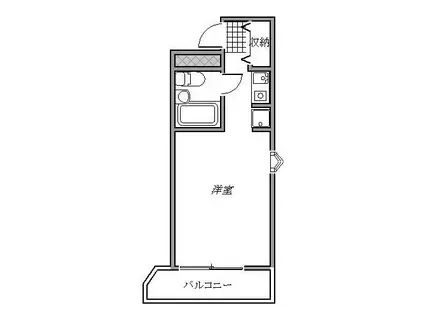 NHレジデンス落合(ワンルーム/3階)の間取り写真