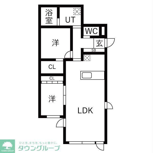 シエル中野坂上(1SLDK/3階)の間取り写真