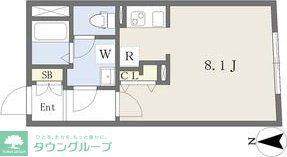 MTM東別院(1K/3階)の間取り写真