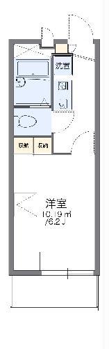 レオパレス南加賀屋(1K/3階)の間取り写真