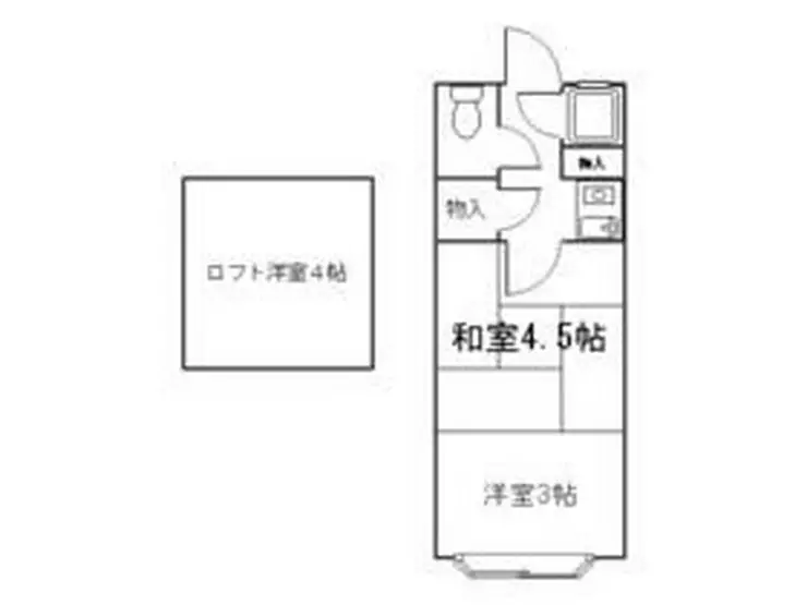 メゾンドサフラン 2階階 間取り