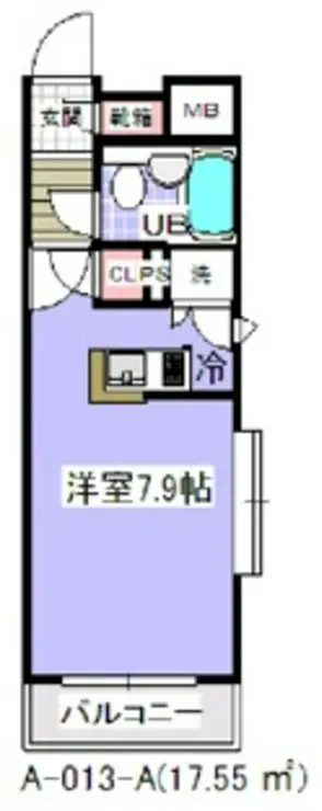 ローズガーデン5番館 3階階 間取り