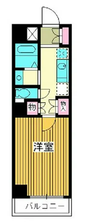 ポーラスター 6階階 間取り