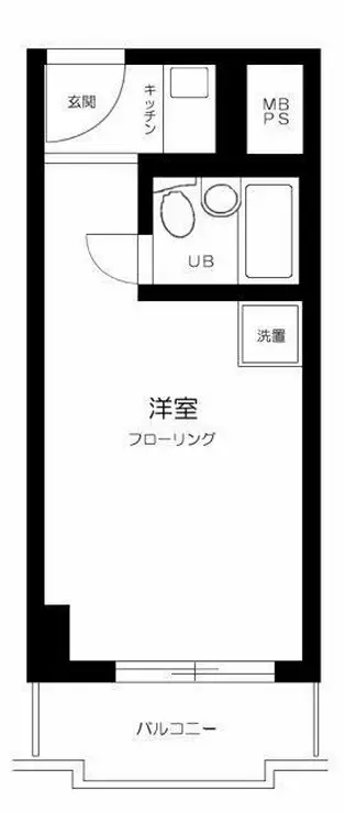 芝ダイヤハイツ 4階階 間取り