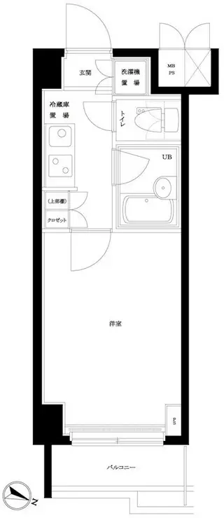 ルーブル西馬込参番館 2階階 間取り