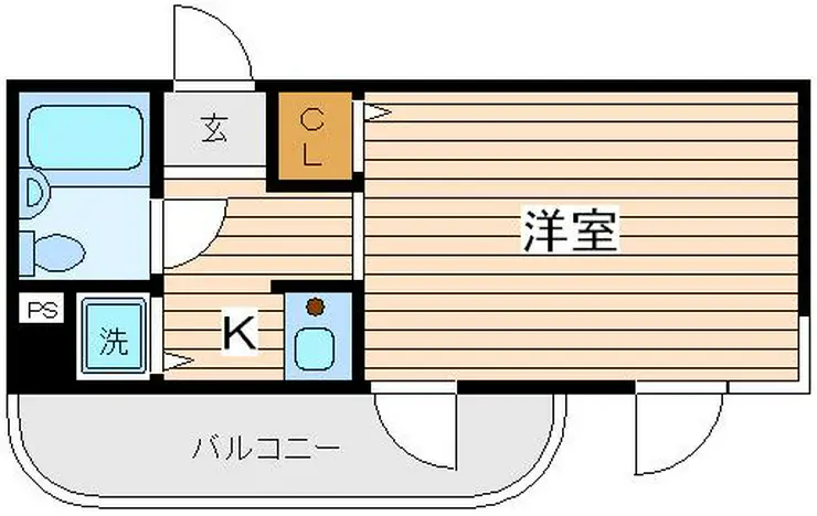ロワレール横浜西壱番館 4階階 間取り