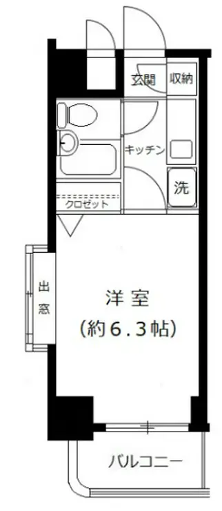 アーバンヒルズ吾妻橋 8階階 間取り