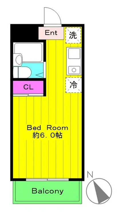 登戸ハイツ 2階階 間取り