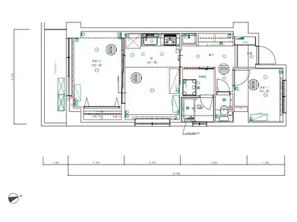 セントラルハイツ(2DK/7階)の間取り写真