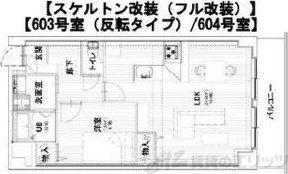 モア・ルミエール(1LDK/6階)の間取り写真