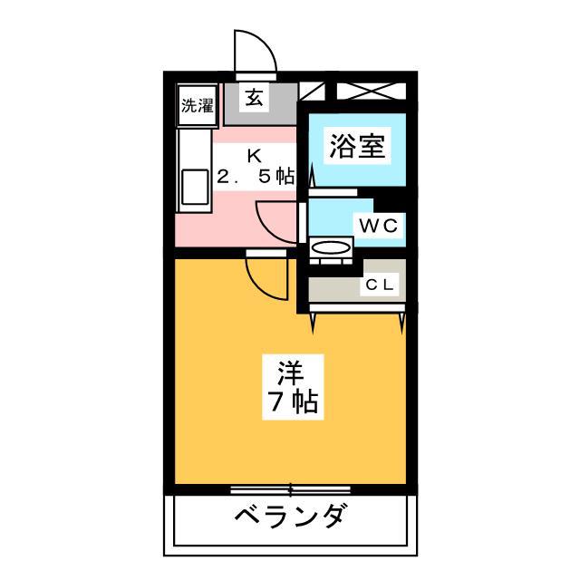 MT HIRATSUKA(1K/3階)の間取り写真