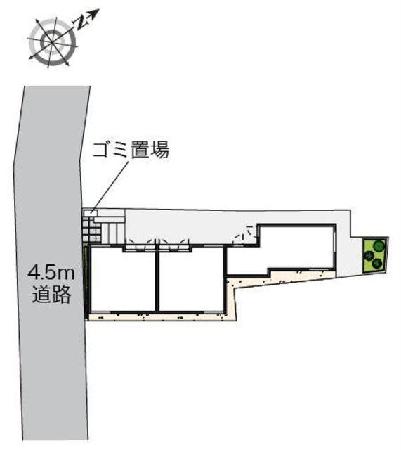 レオネクストNANA(1K/1階)の間取り写真