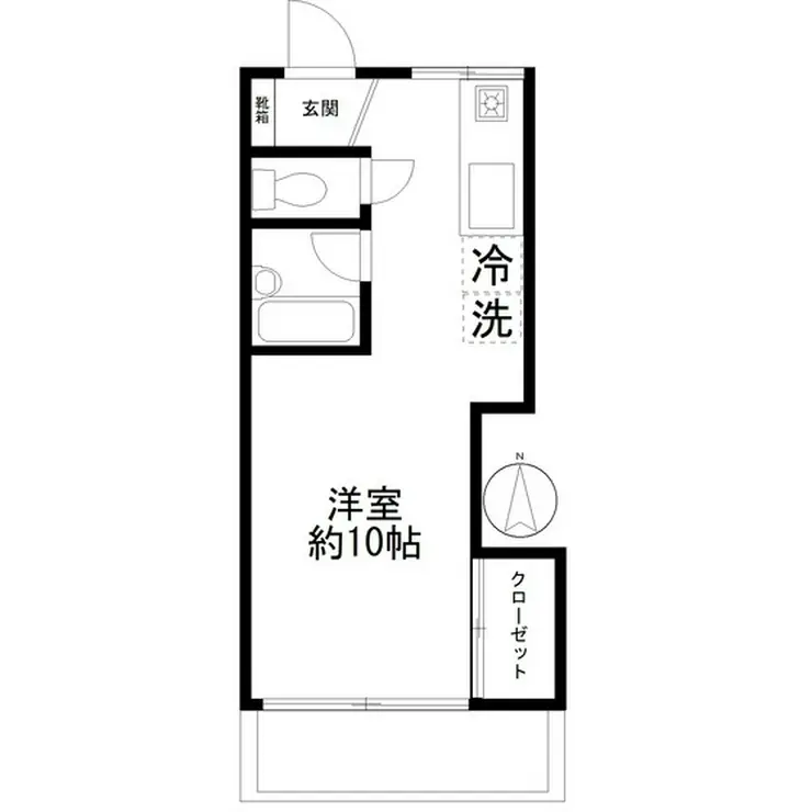 アパルトマンKAI 2階階 間取り