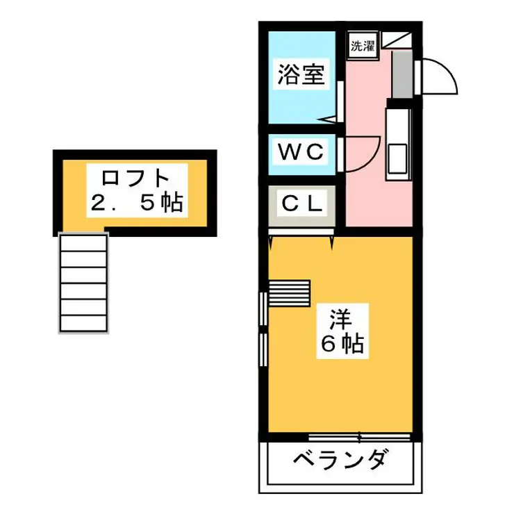 カーサ エストレーラ 1階階 間取り