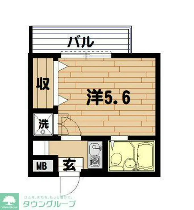 ベルトピア南浦和III 2階階 間取り