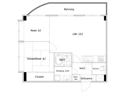 グリーンガーデンI(2LDK/3階)の間取り写真