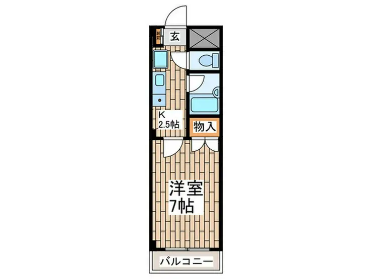 Kパレス 3階階 間取り