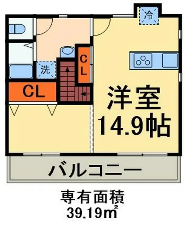 幕張5丁目ロジウラハウス 2階階 間取り