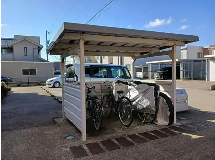 ルミエールキューブA(1DK/1階)の外観写真