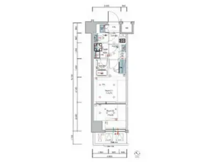 SYFORME ITABASHI(2K/3階)の間取り写真
