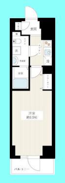 HYS DURANTE(1K/1階)の間取り写真