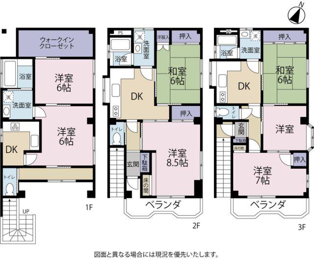 VILLETTA(2K/1階)の間取り写真