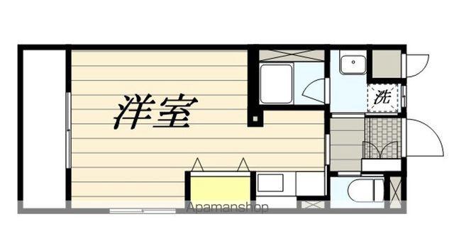 FUKUNASU EHIRAHIGASHI(ワンルーム/2階)の間取り写真