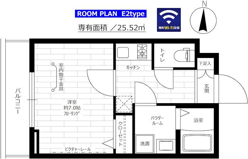BREEZE MAISON HIKAWADAI旧ステージファースト氷(1K/4階)の間取り写真