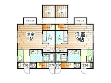 SAN FELICE(1SK/1階)の間取り写真