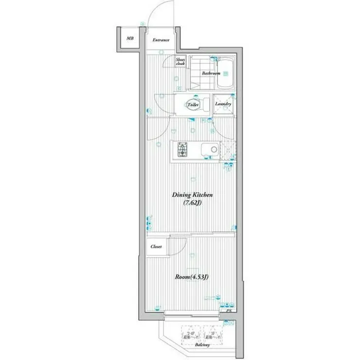 パレ・ホームズ石神井公園 3階階 間取り