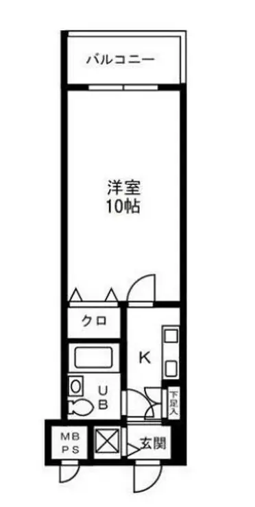 シティフォーラム梶ヶ谷 3階階 間取り
