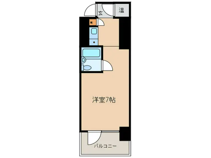 東海西神田マンション 7階階 間取り