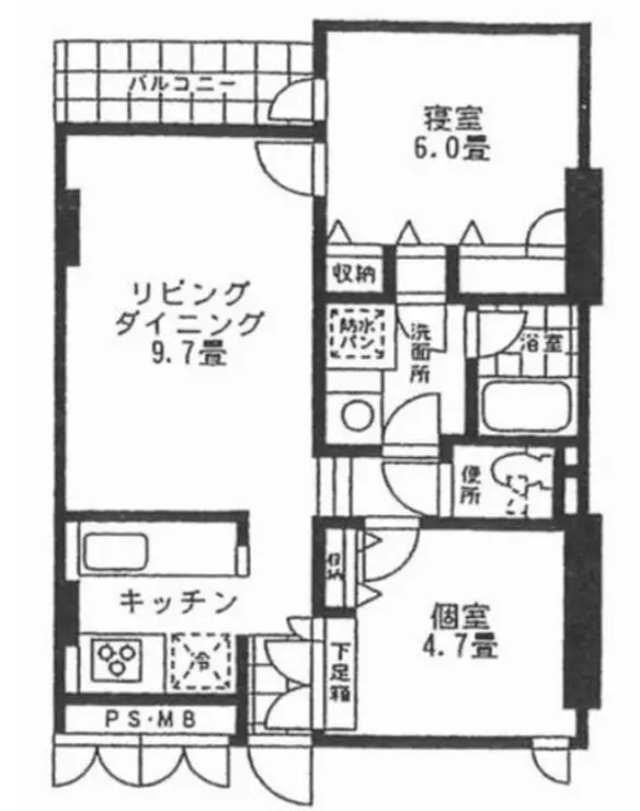 スペラール砧 2階階 間取り