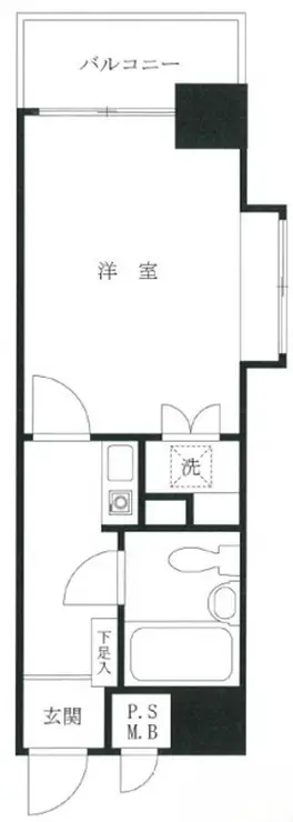 ライオンズマンション西八王子第3 5階階 間取り