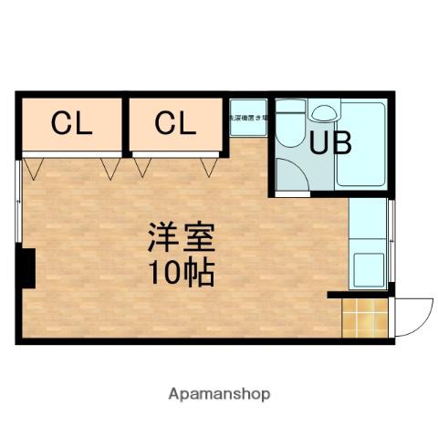 TNKマンション(ワンルーム/3階)の間取り写真