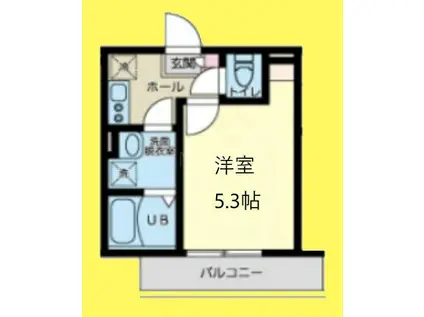 フルセイル高座渋谷(1K/1階)の間取り写真