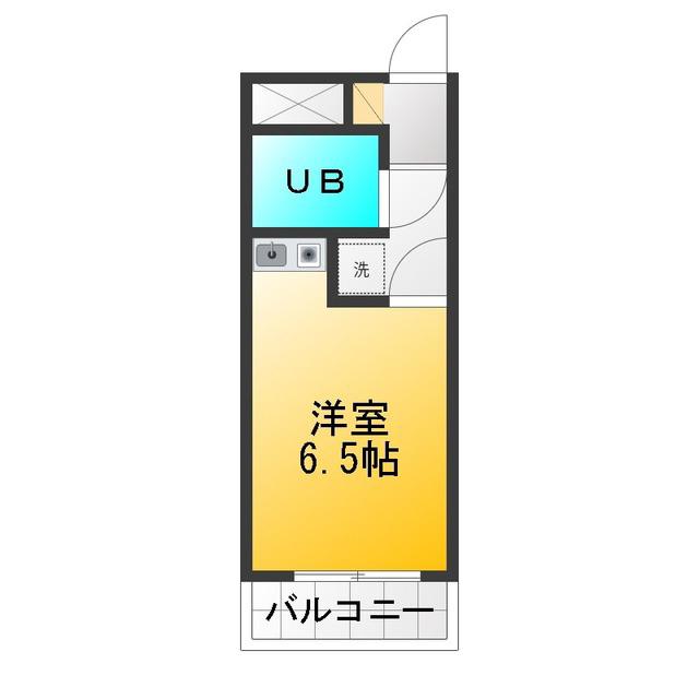 ライオンズマンション上石神井第3(ワンルーム/3階)の間取り写真