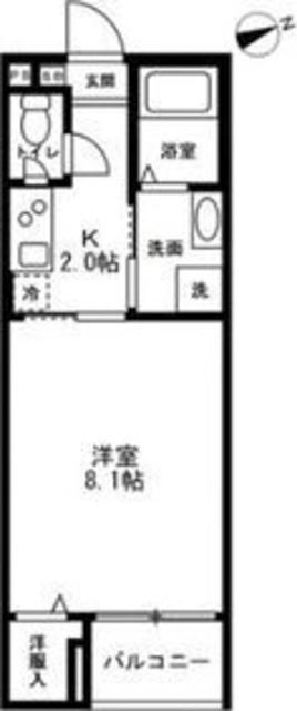 SOLASIA LUFURA KANAMACHI(1K/3階)の間取り写真