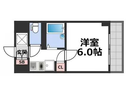 PS HIGASHI OSAKA(1K/7階)の間取り写真