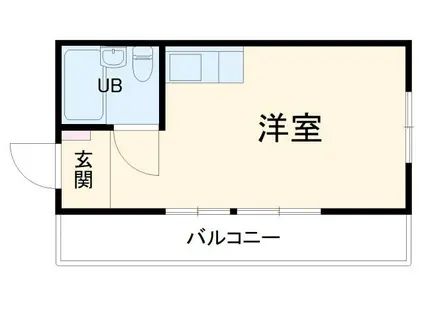 エスポワール上飯田(ワンルーム/4階)の間取り写真