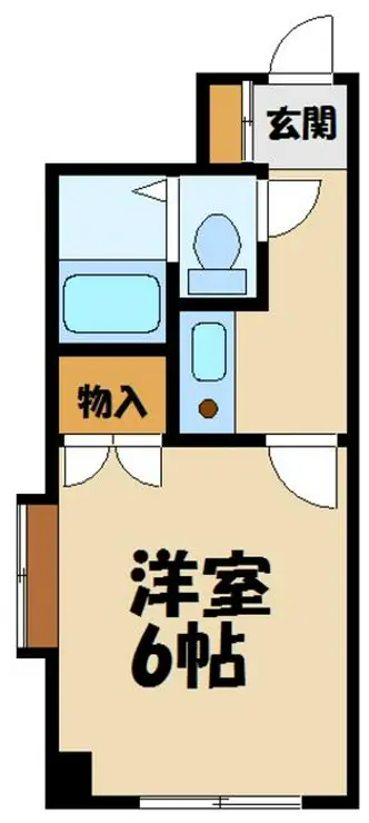 ダイホープラザ調布 3階階 間取り