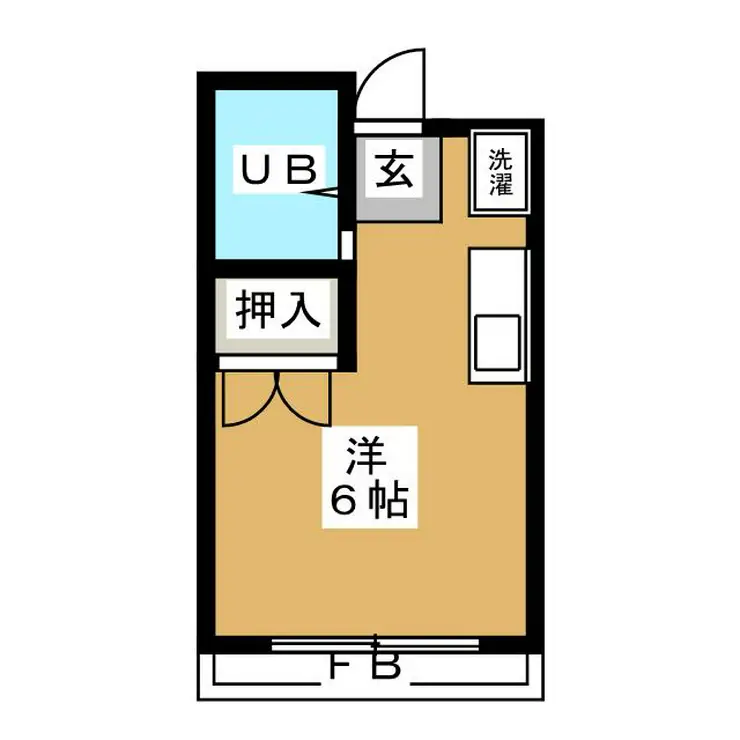 ライブフラット昌和 2階階 間取り
