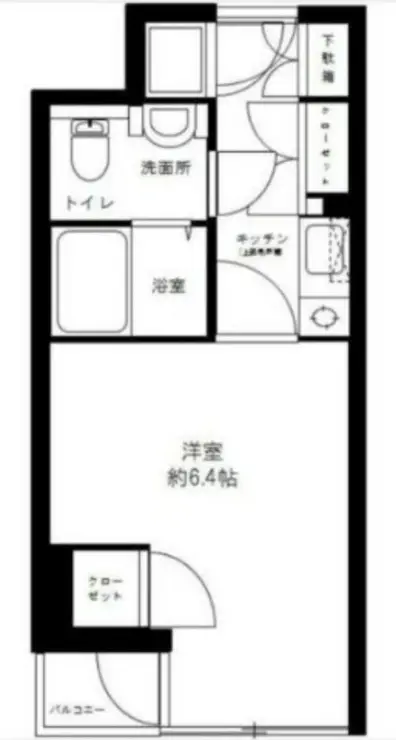 メイクスデザイン白金台 1階階 間取り
