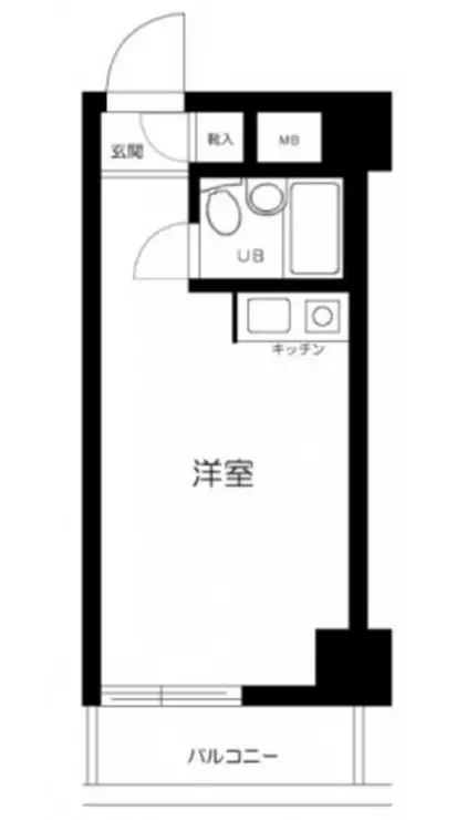 パレドール本郷 1階階 間取り