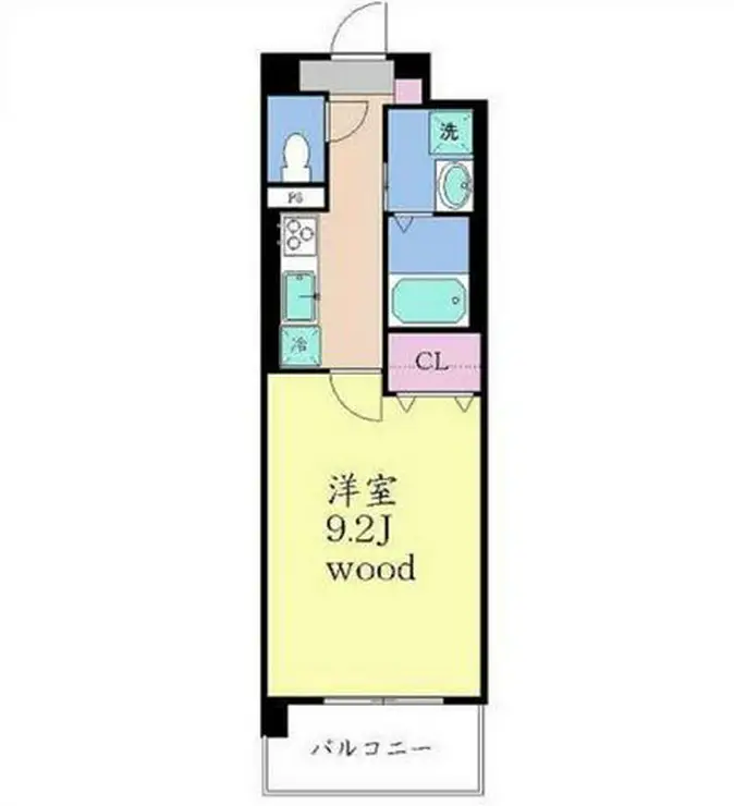 アレッサ仁志 5階階 間取り