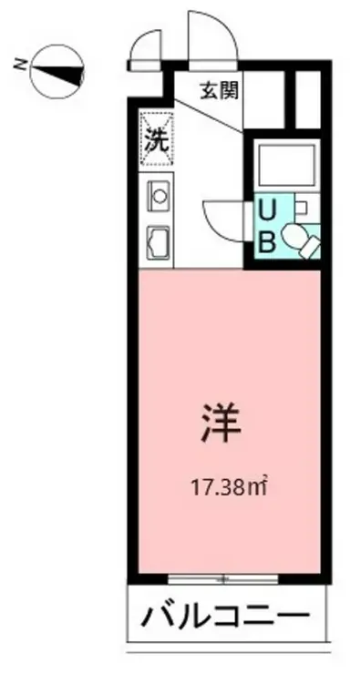 ユーカリハイツ八王子 3階階 間取り